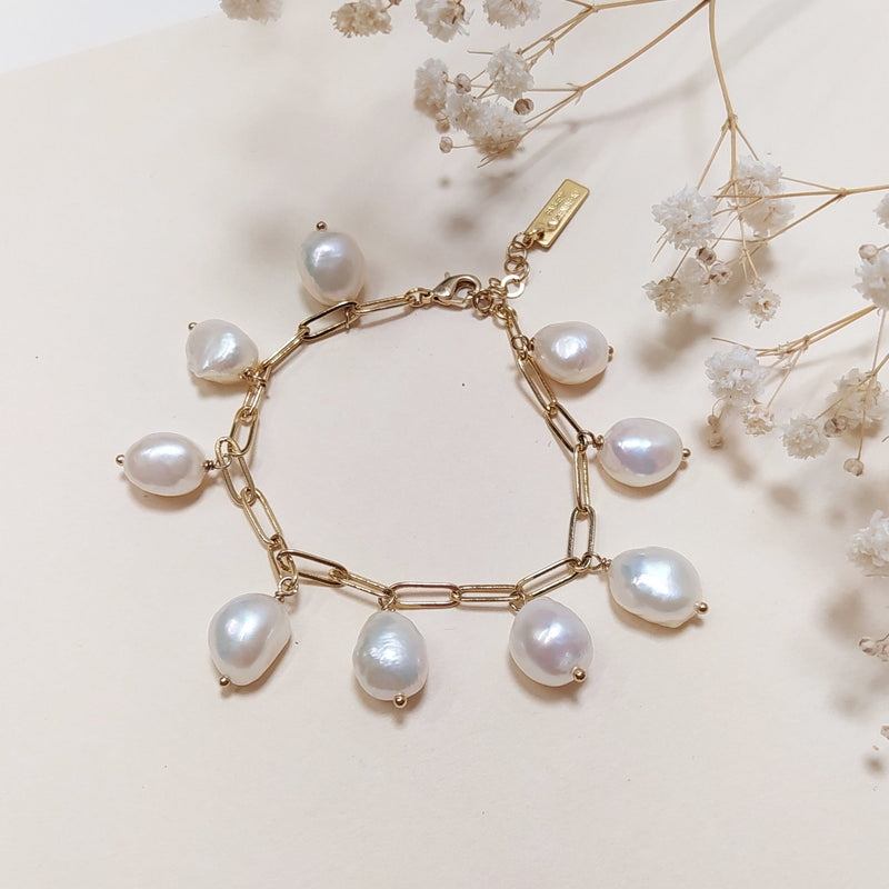 Bracelet Perles Baroques
