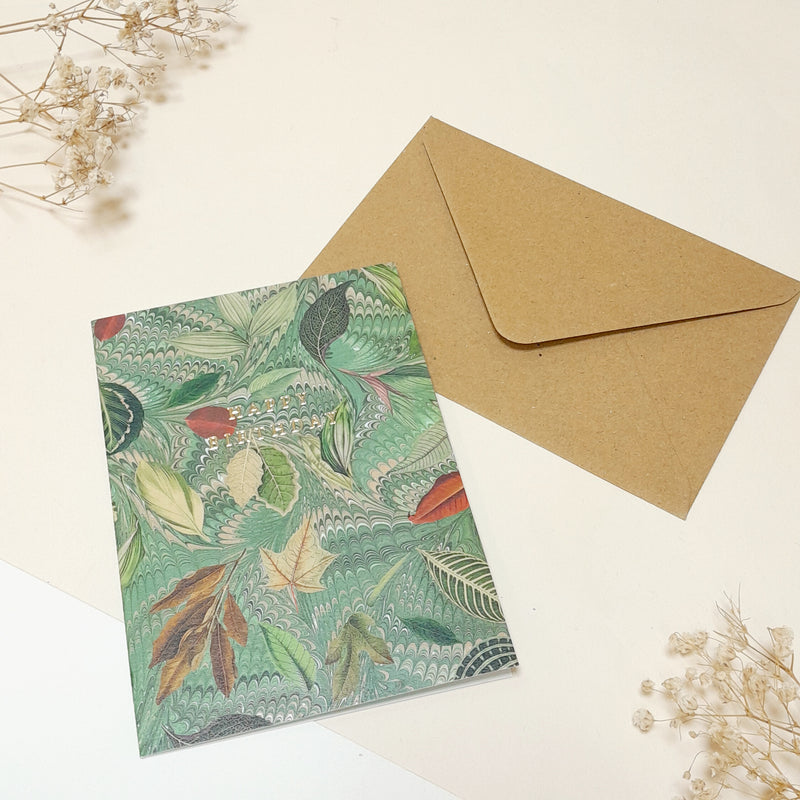 Carte de vœux - Birthday Dance of Leaves