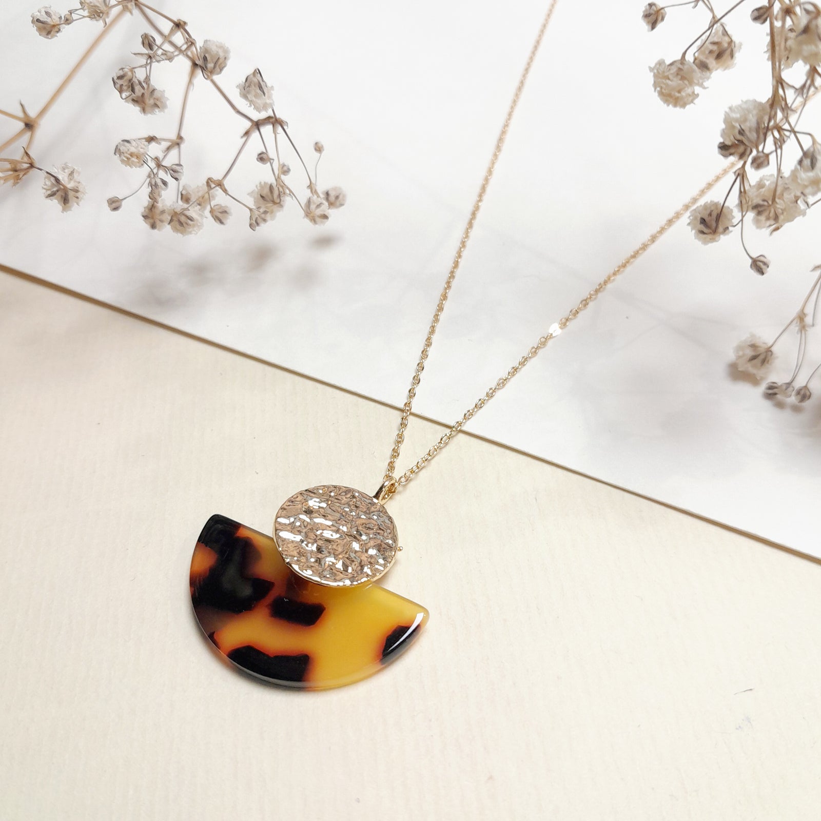 Collier Fantaisie Spirale Bordeaux - Ikita - Neuf Avec Étiquettes