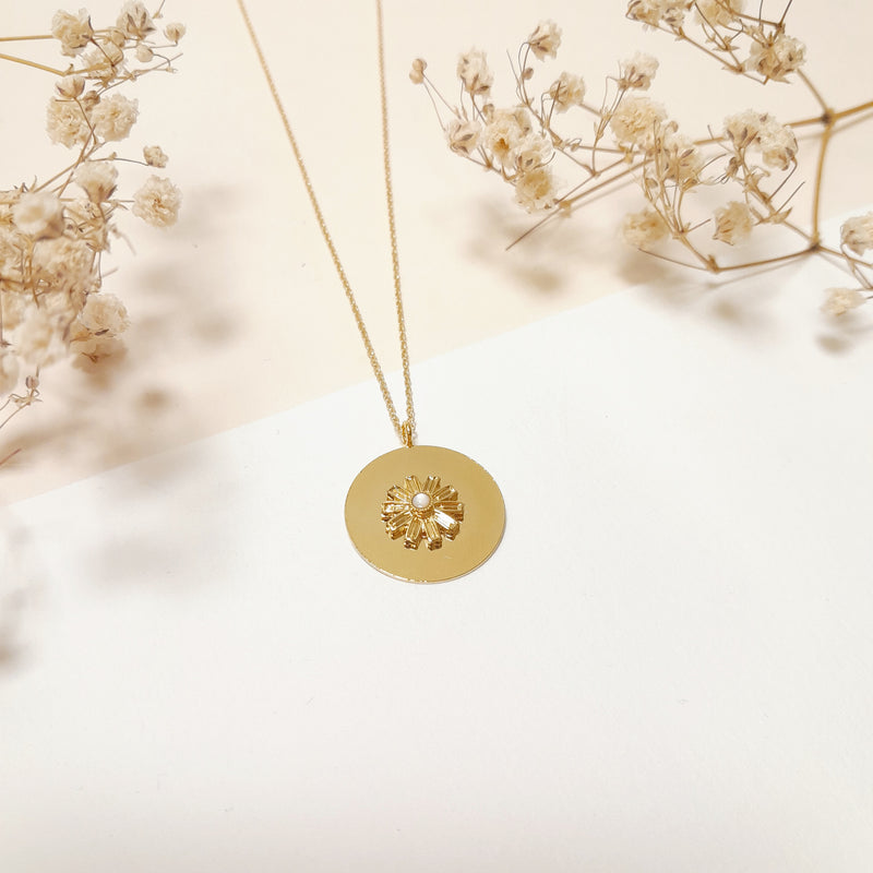 Collier Disque Soleil