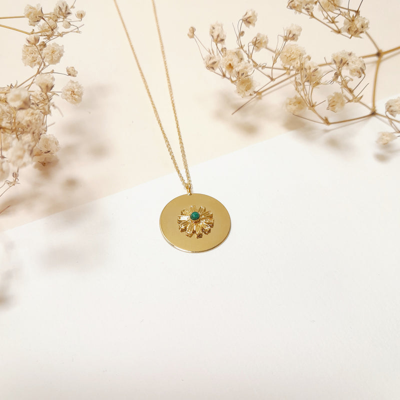 Collier Disque Soleil