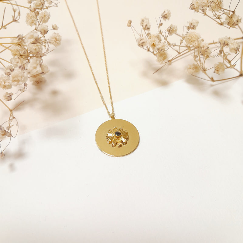 Collier Disque Soleil