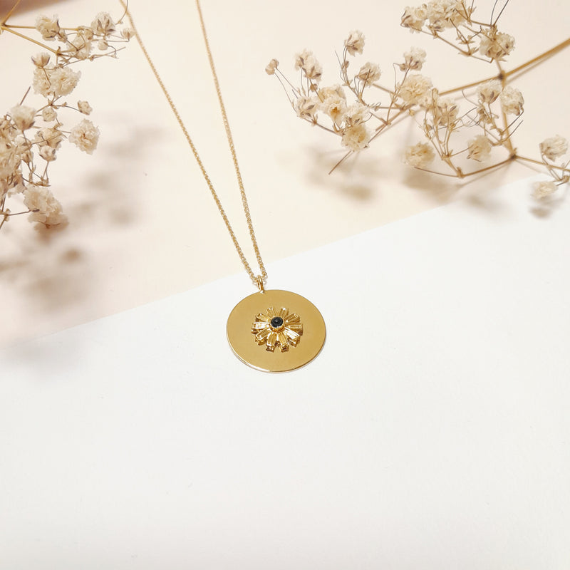 Collier Disque Soleil