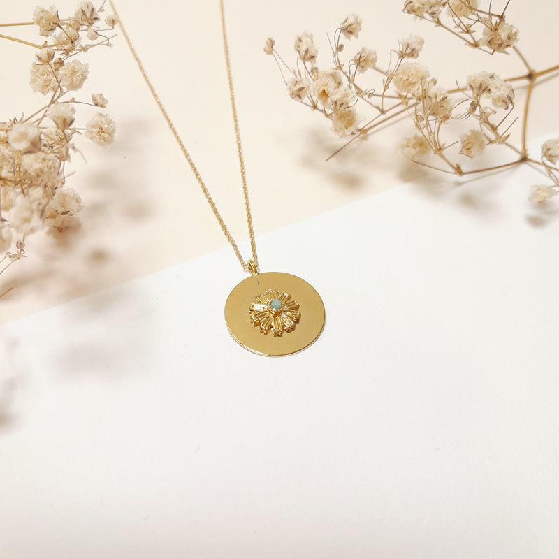 Collier Disque Soleil