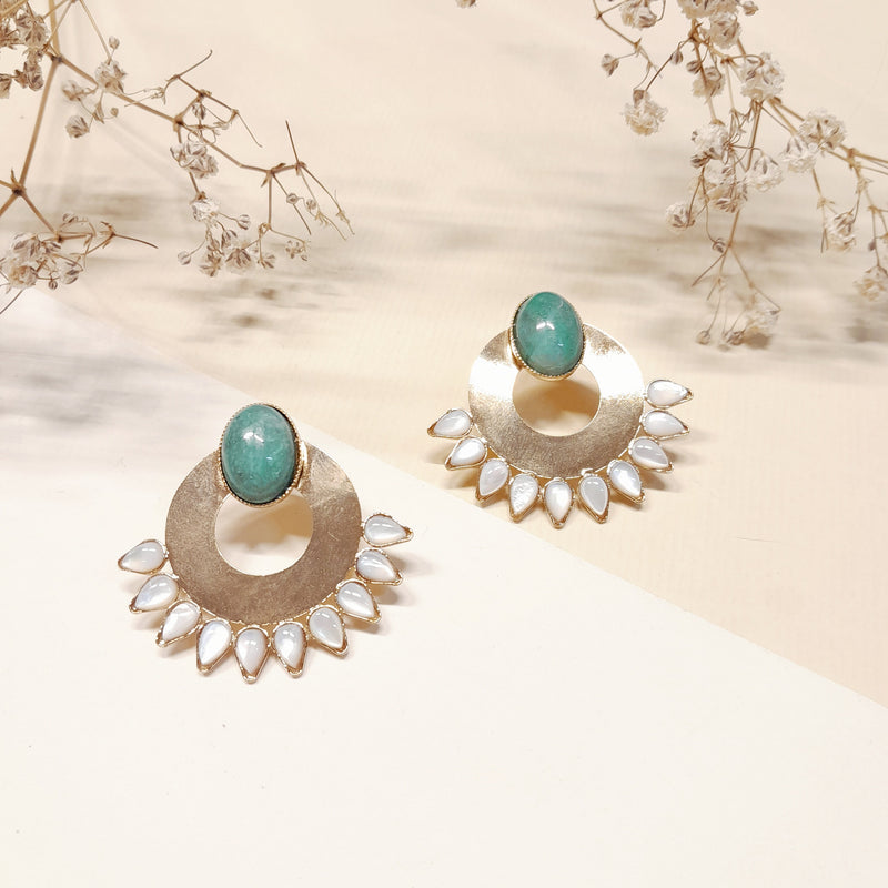 Boucles Anneau, Pierre Et 10 Gouttes