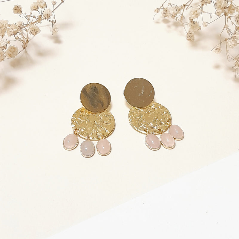 Boucles Disque Palais L Et 3 Pierres