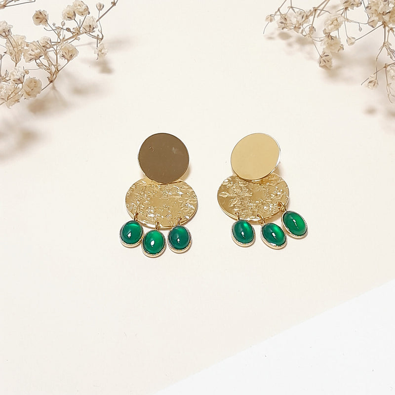 Boucles Disque Palais L Et 3 Pierres