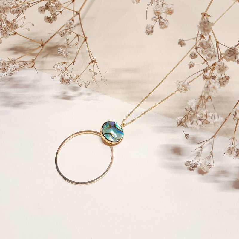 Collier Pierre et anneau