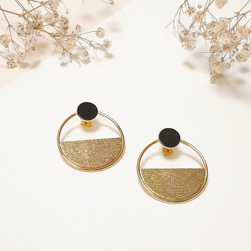 Boucles Comète Demi Et Pierre