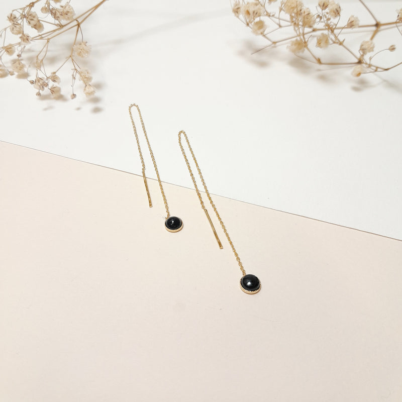 Boucles Chaine Pierre