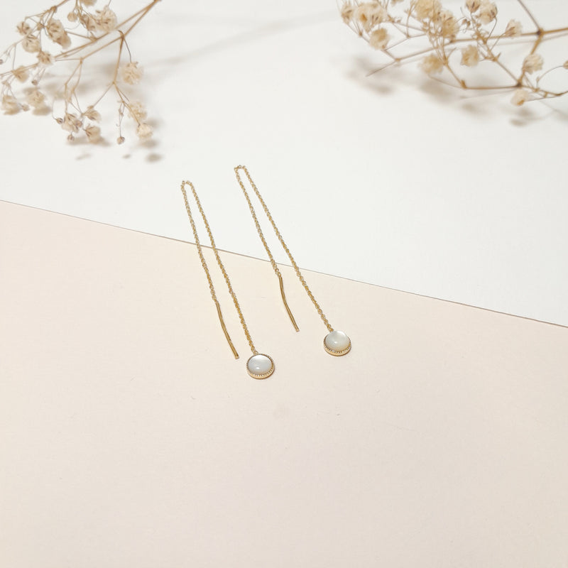 Boucles Chaine Pierre