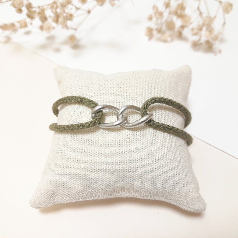 Bracelet Mathilde H Argenté