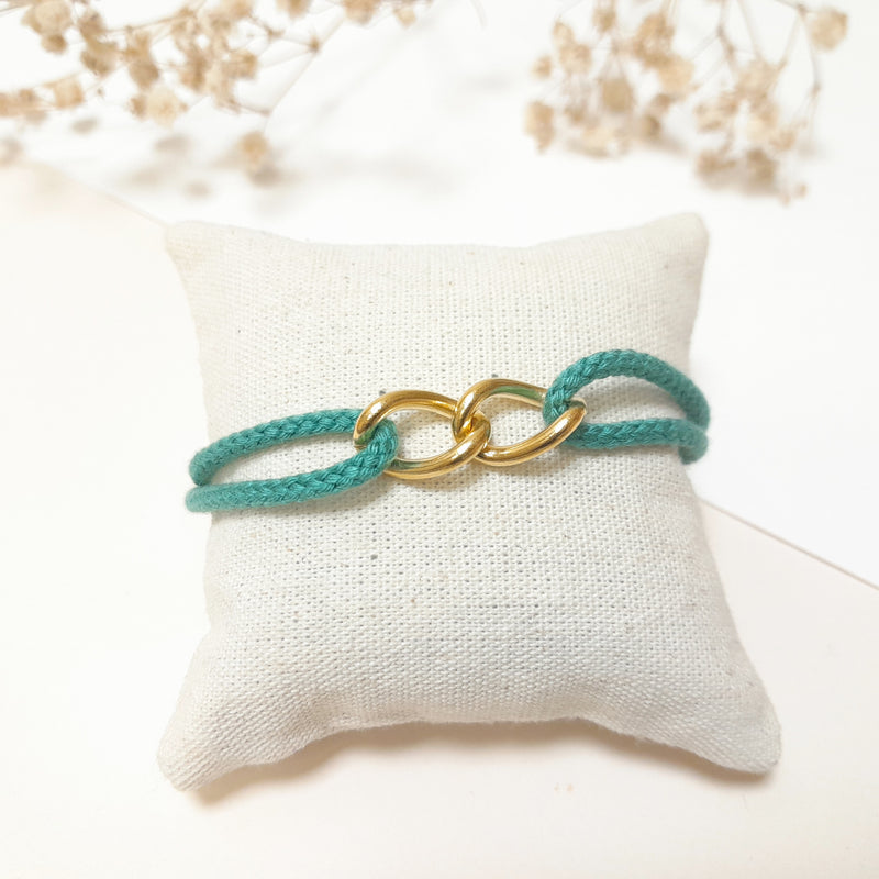 Bracelet Mathilde H - Dorée