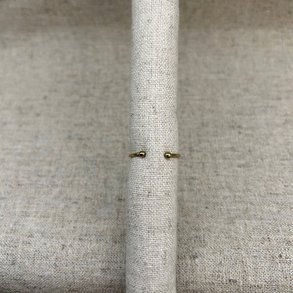 E240 - Bague 2 perles Or