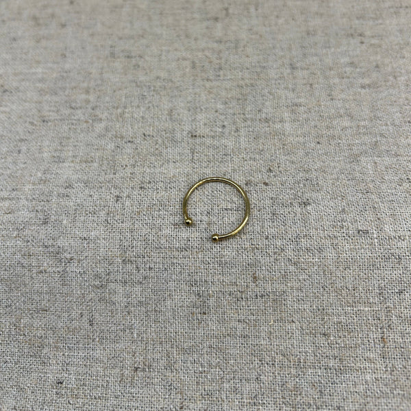 E240 - Bague 2 perles Or