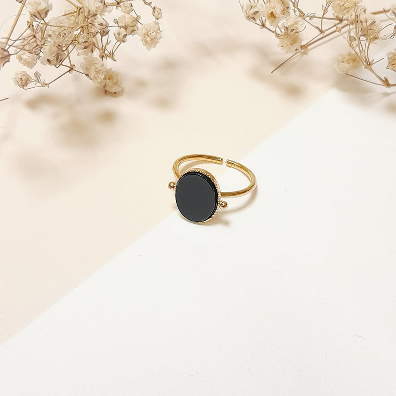 Bague Pierre Et Boule