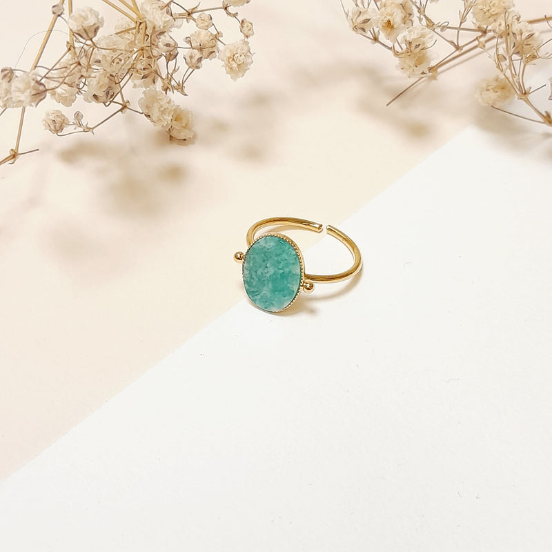 Bague Pierre Et Boule