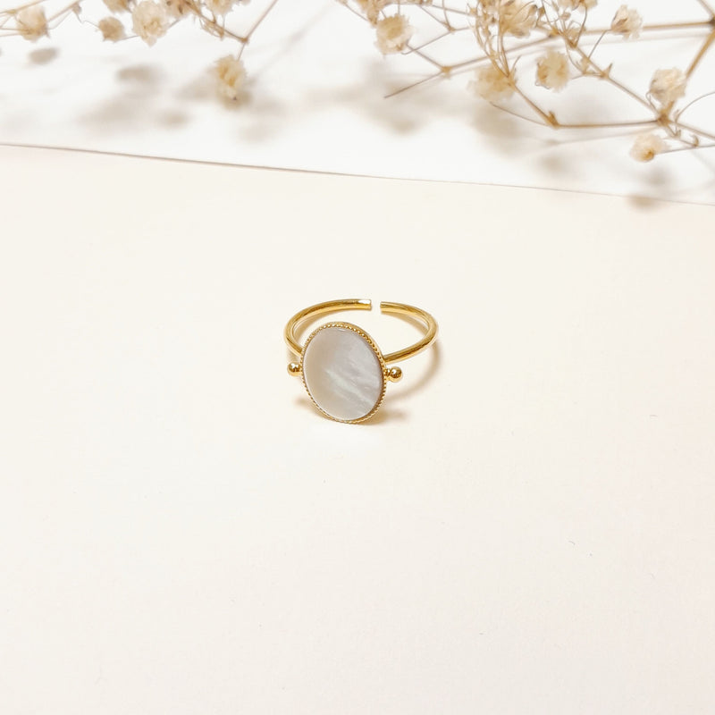 Bague Pierre Et Boule