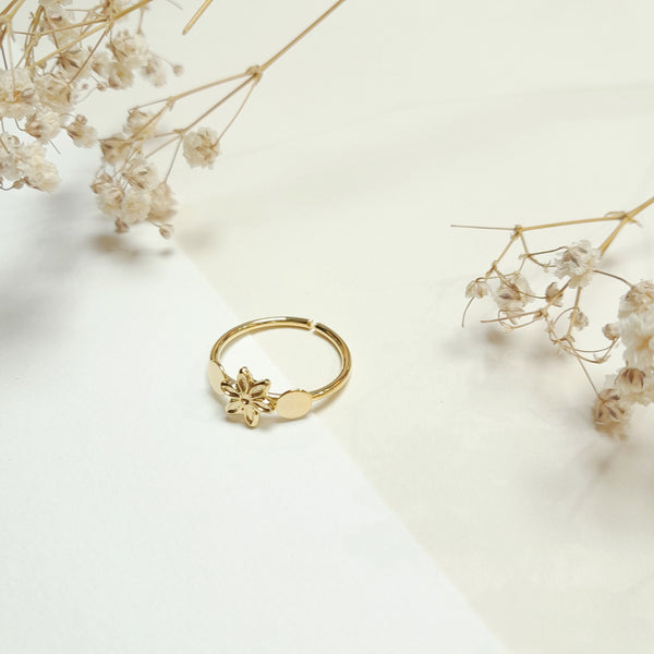 Bague 1 fleur