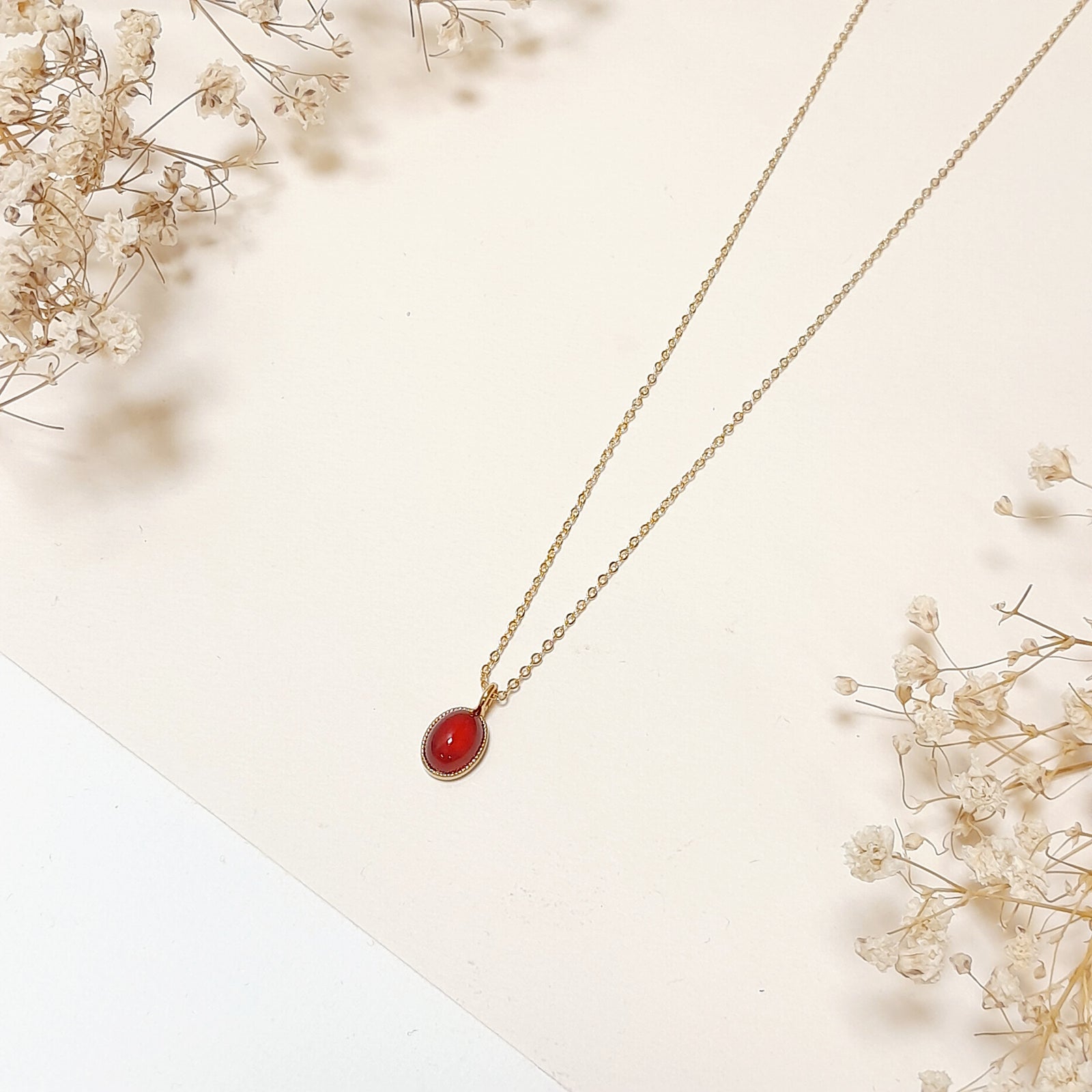 Collier ras de cou en viscose tubulaire | Giorgio