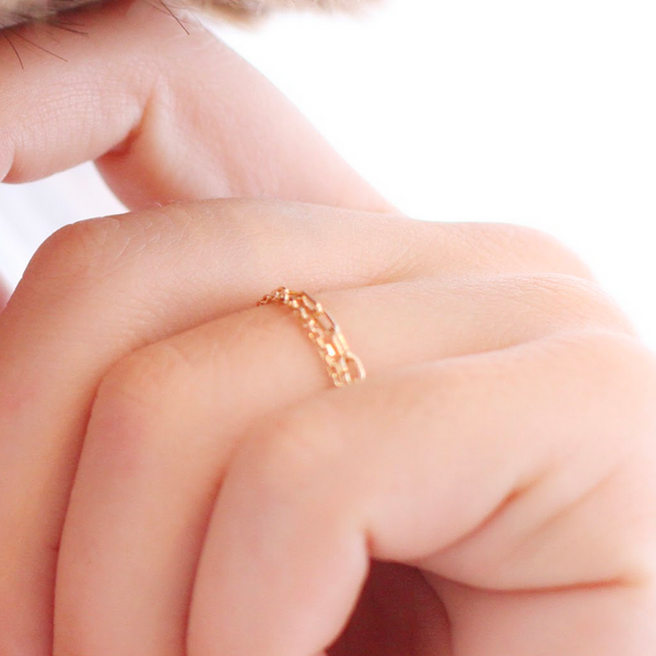Bague Chaine M