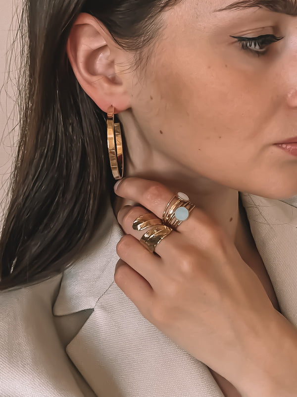 Bague Plume V2