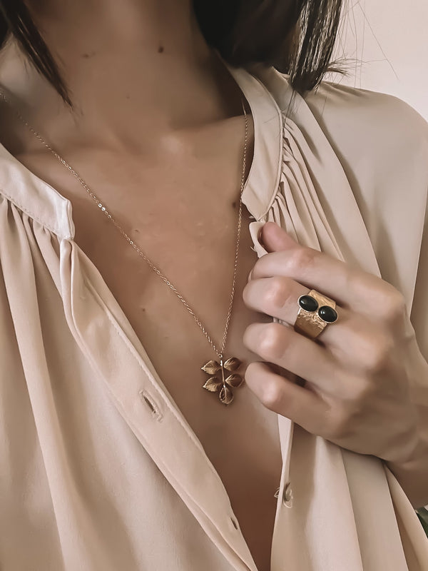 Collier 5 Feuilles