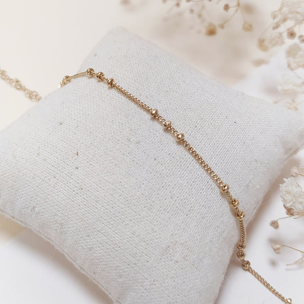 Collier Chaine 3 Billes
