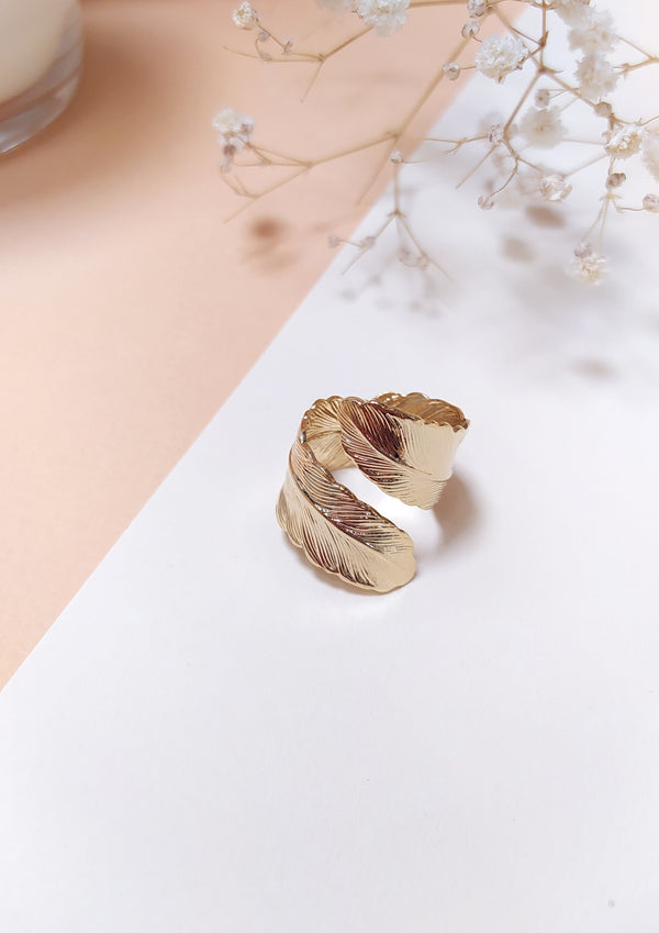Bague Plume V2