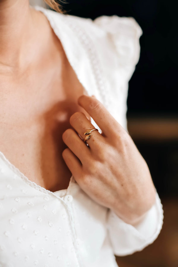 Bague Serpent Simple