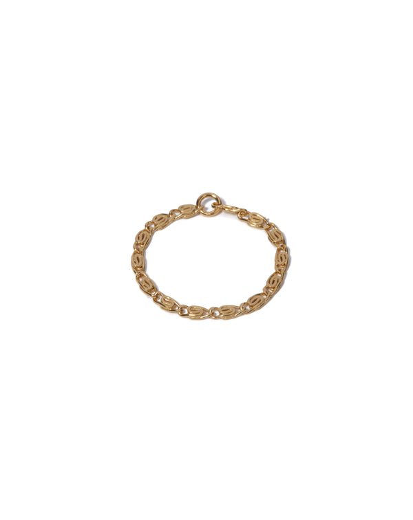 Bague Chaine Plate