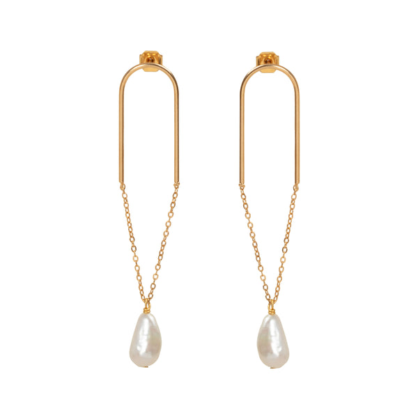 Boucles U Chaine Perle